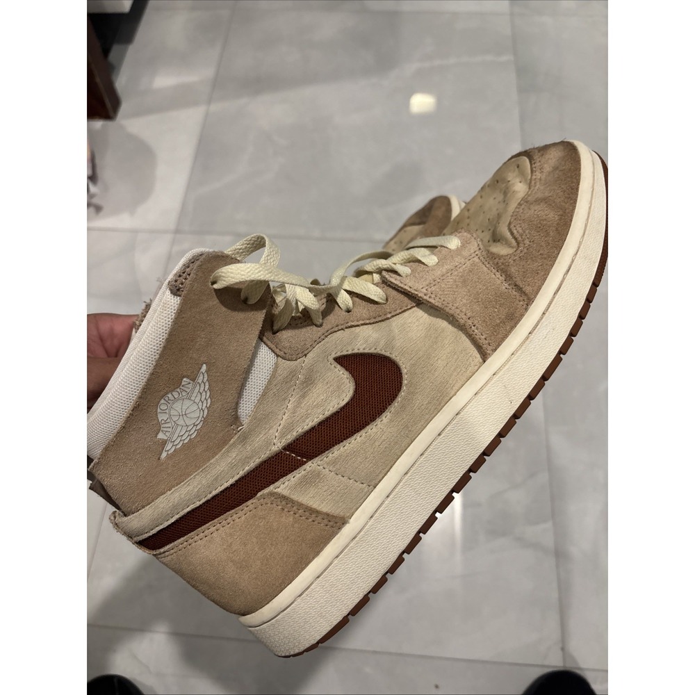 Size 12 - Air Jordan 1 Zoom Comfort 2 High Legend Coffee